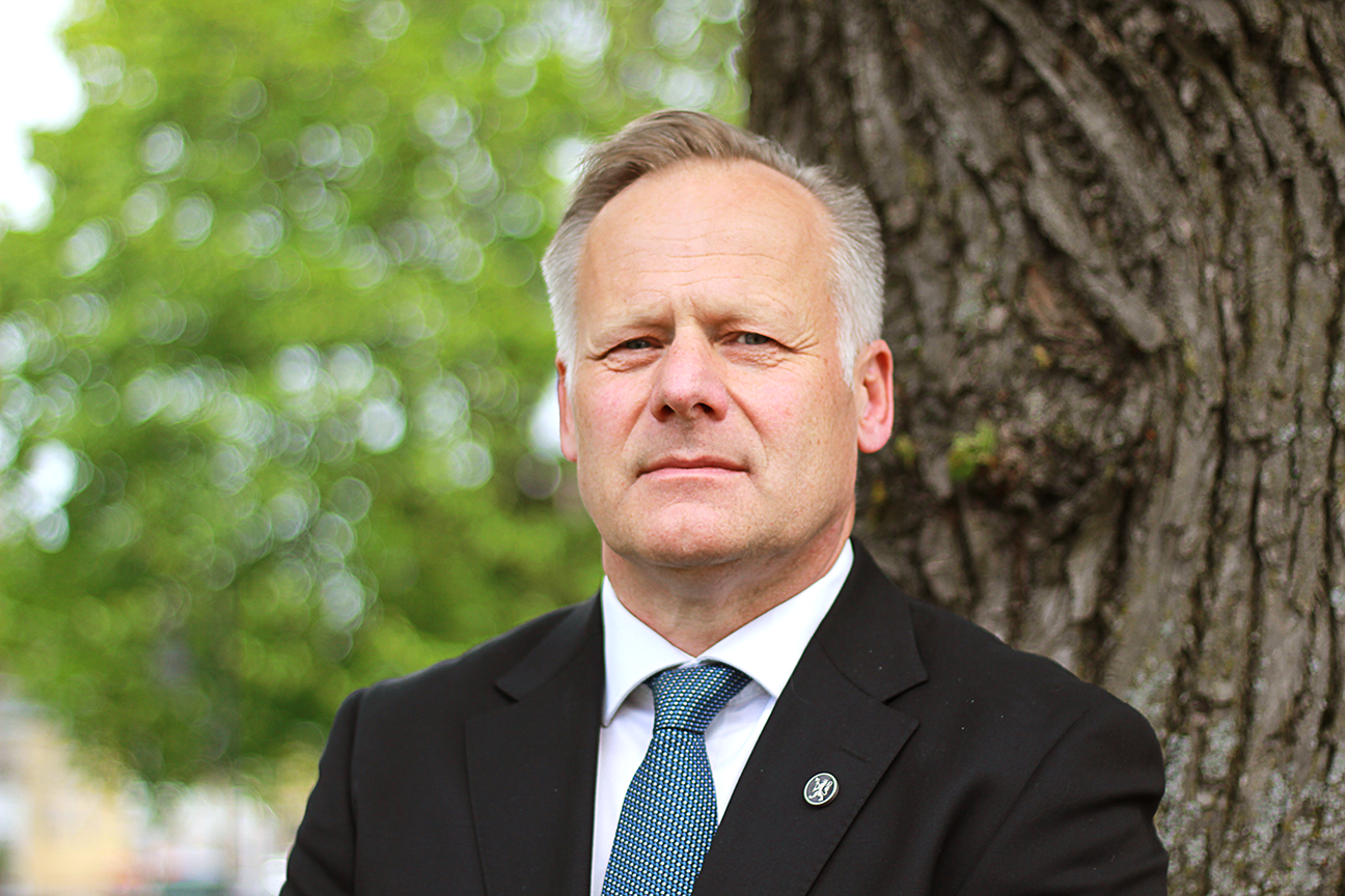 Statsforvaltar Trond Rønningen Foto: Statsforvaltaren i Vestfold og Telemark. Bilete av statsforvaltar Trond Rønningen