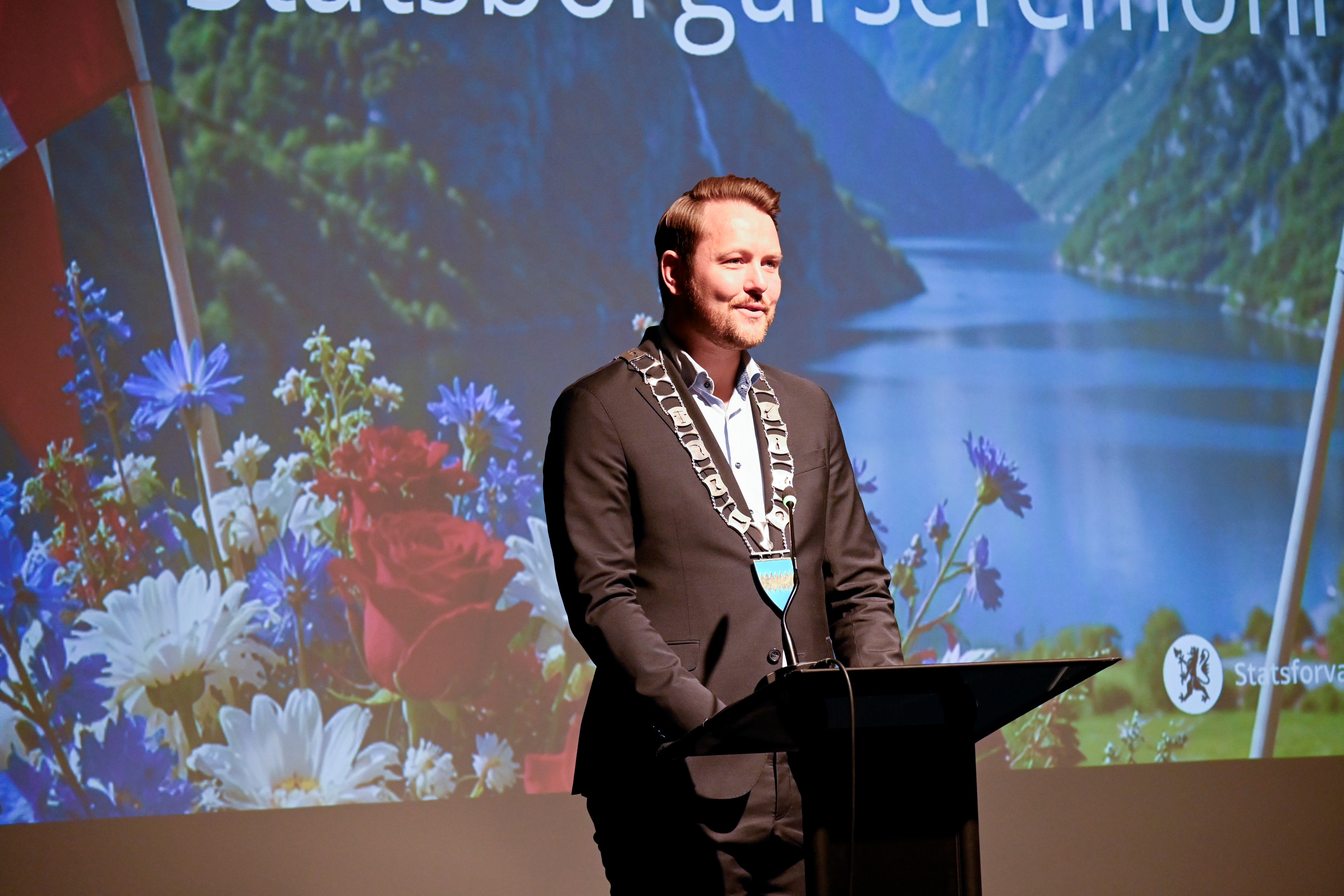 Foto frå talen
