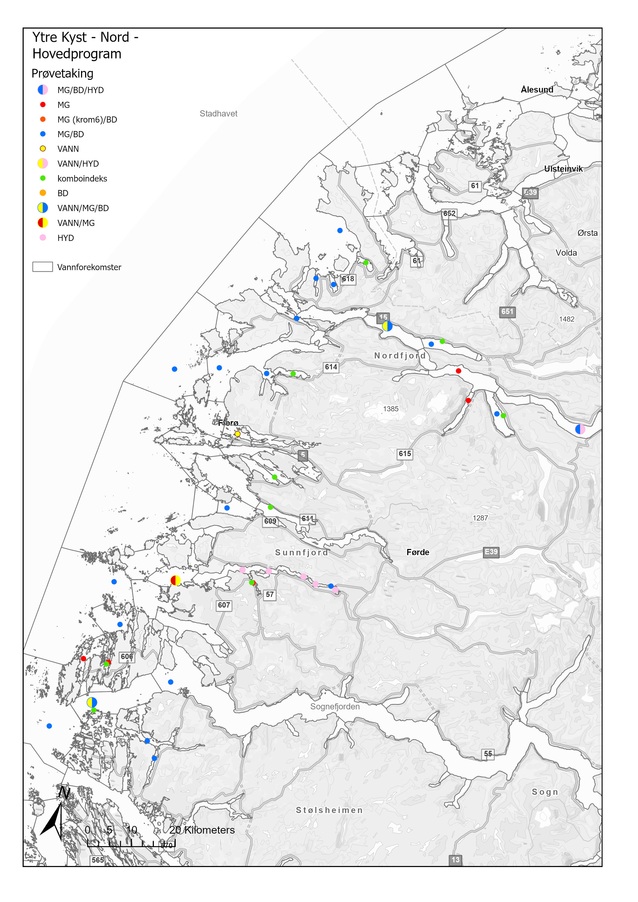 Overvaking Av Milj tilh va I Kystvatn Statsforvaltaren I Vestland Overvaking Av Milj tilh va I Kystvatn Statsforvaltaren I Vestland
