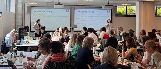 Fra samlingen 3. juni, som var lagt til NTNU sine lokaler på Kalvskinnet. Foto: Laila Hoff Johansen / Statsforvalteren i Trøndelag. Fra samlingen 3. juni, som var lagt til NTNU sine lokaler på Kalvskinnet.
