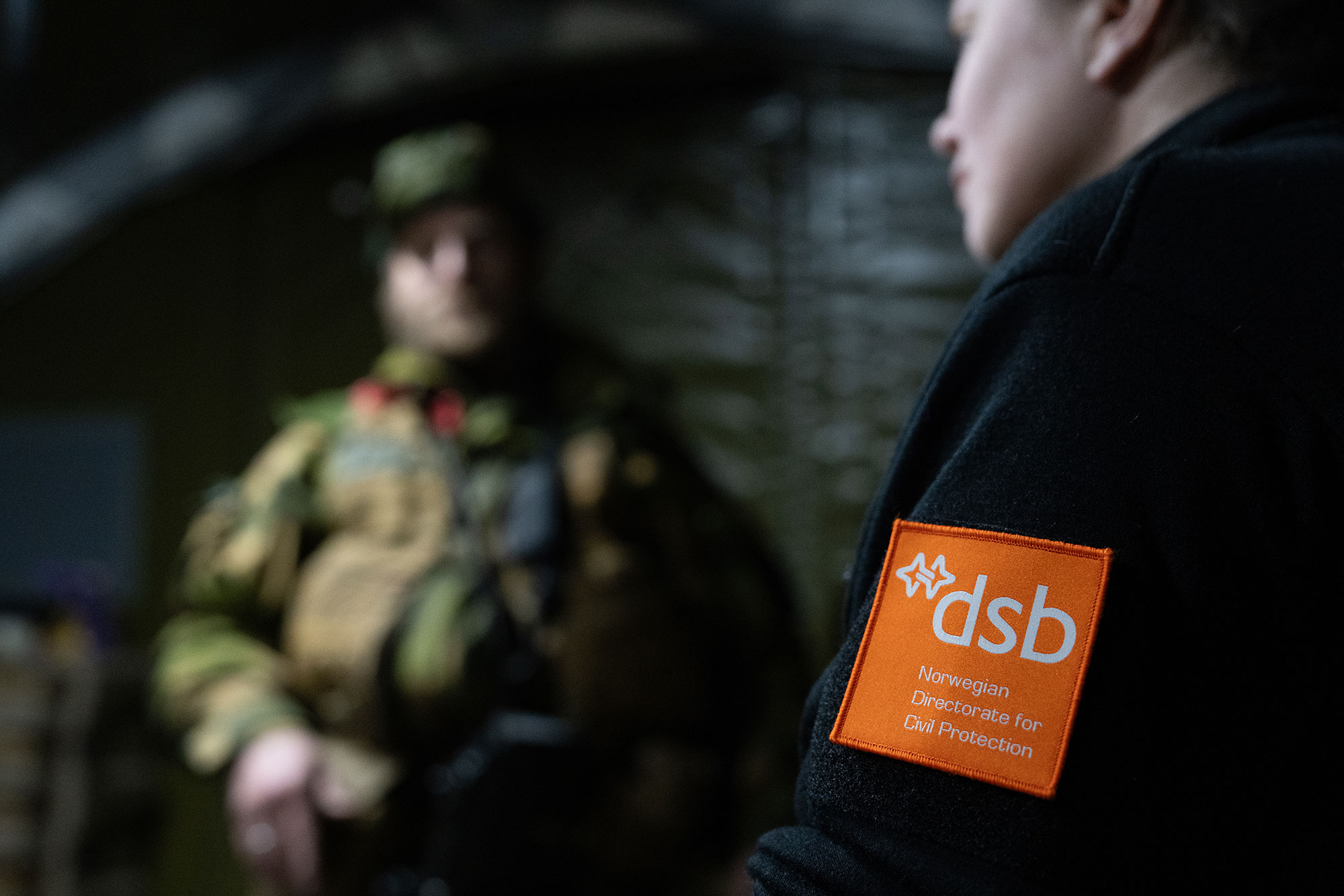 Nærbilde av to personer