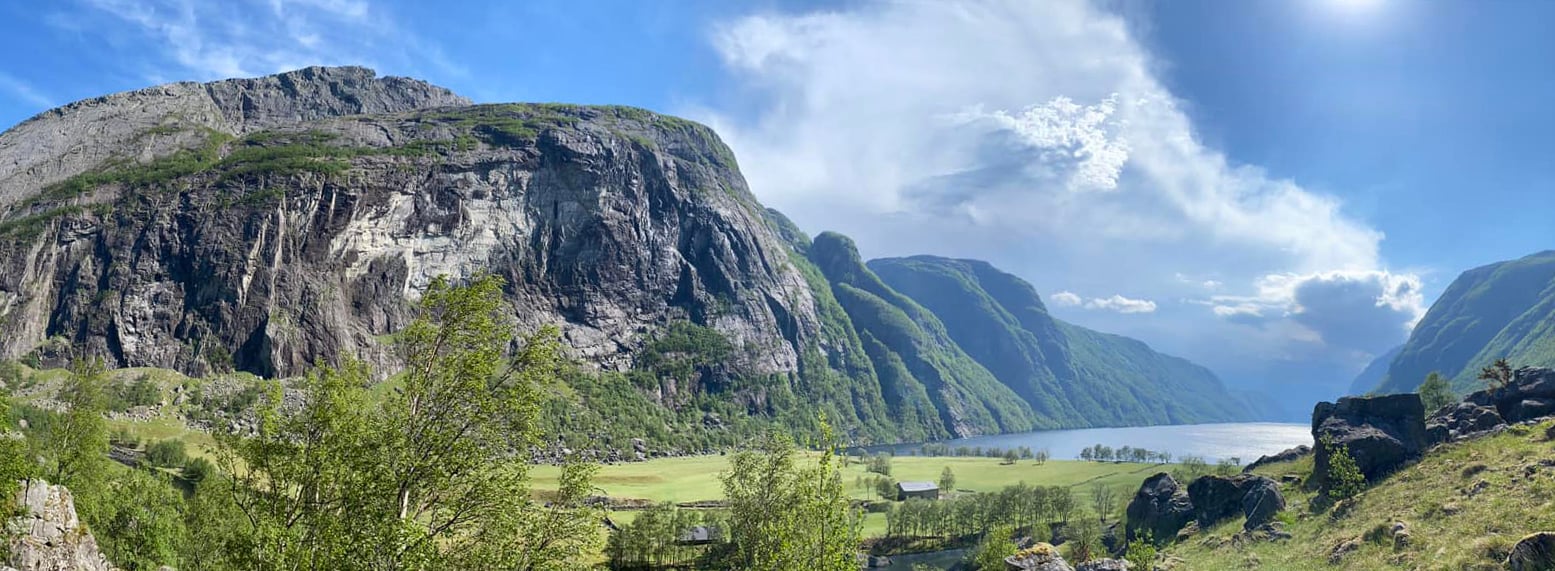 Garden i Trodla-Tysdal. Foto Kjell Tysdal