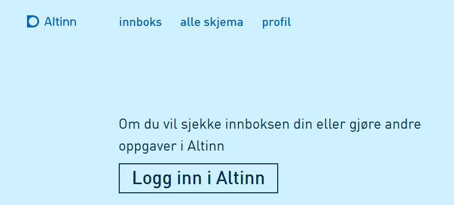 Skjermdump av forsiden på alltin.no