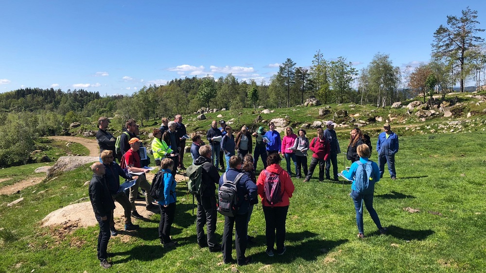 Fra et tidligere AR5 feltkurs. Foto: Una Glende Janson / Statsforvalteren i Agder. Fra et tidligere AR5 feltkurs.