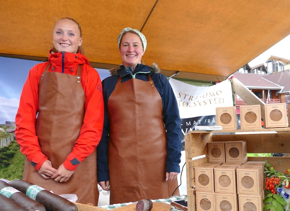 Strandmo stølsysteri på stand