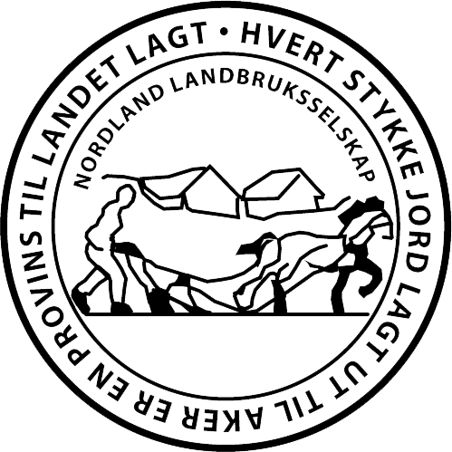 Nordland landbruksselskaps logo. Tilpasset bruk på nettsiden.
