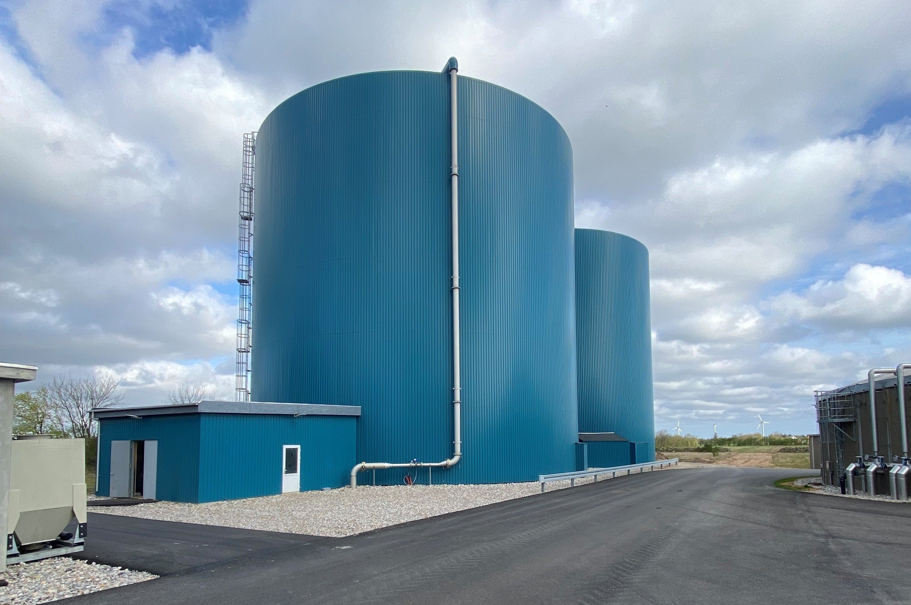 Biogassanlegg. Foto Anfinn Rosnes