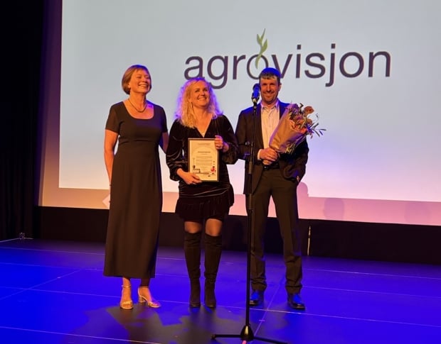 Jerseymeieriet vann Bedriftsutviklingsprisen i landbruket for Rogaland i 2025.