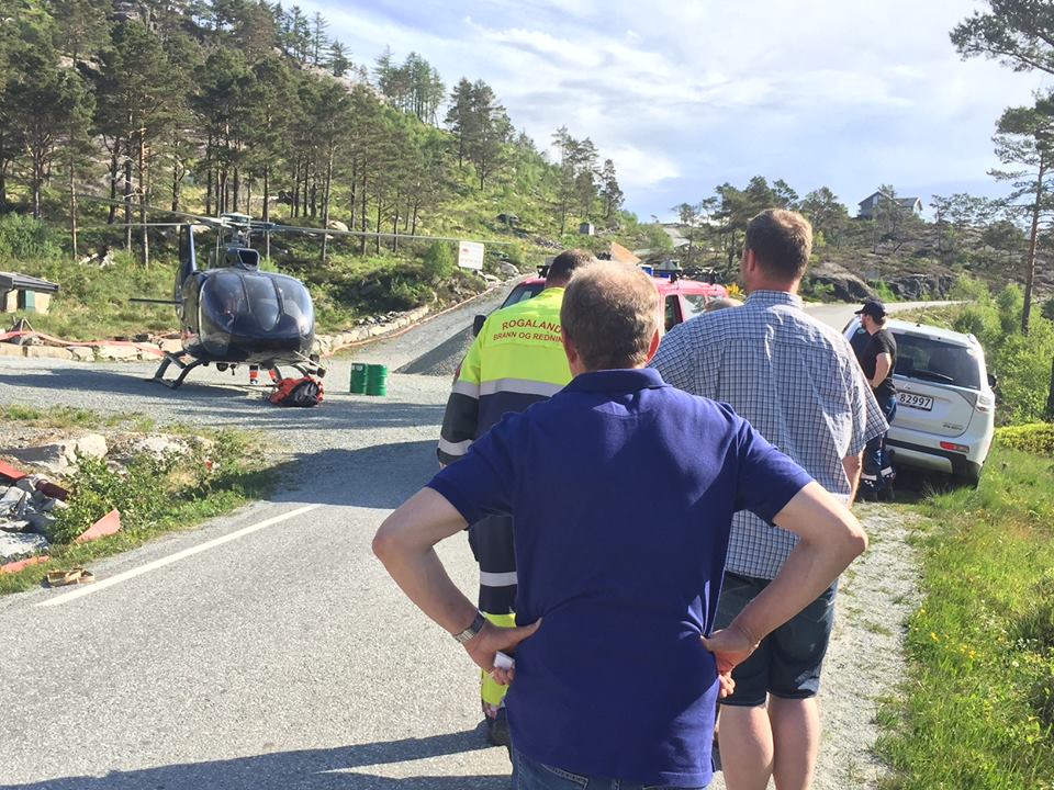 Foto frå Finnøy Kommune (facebook 28.mai 2018)