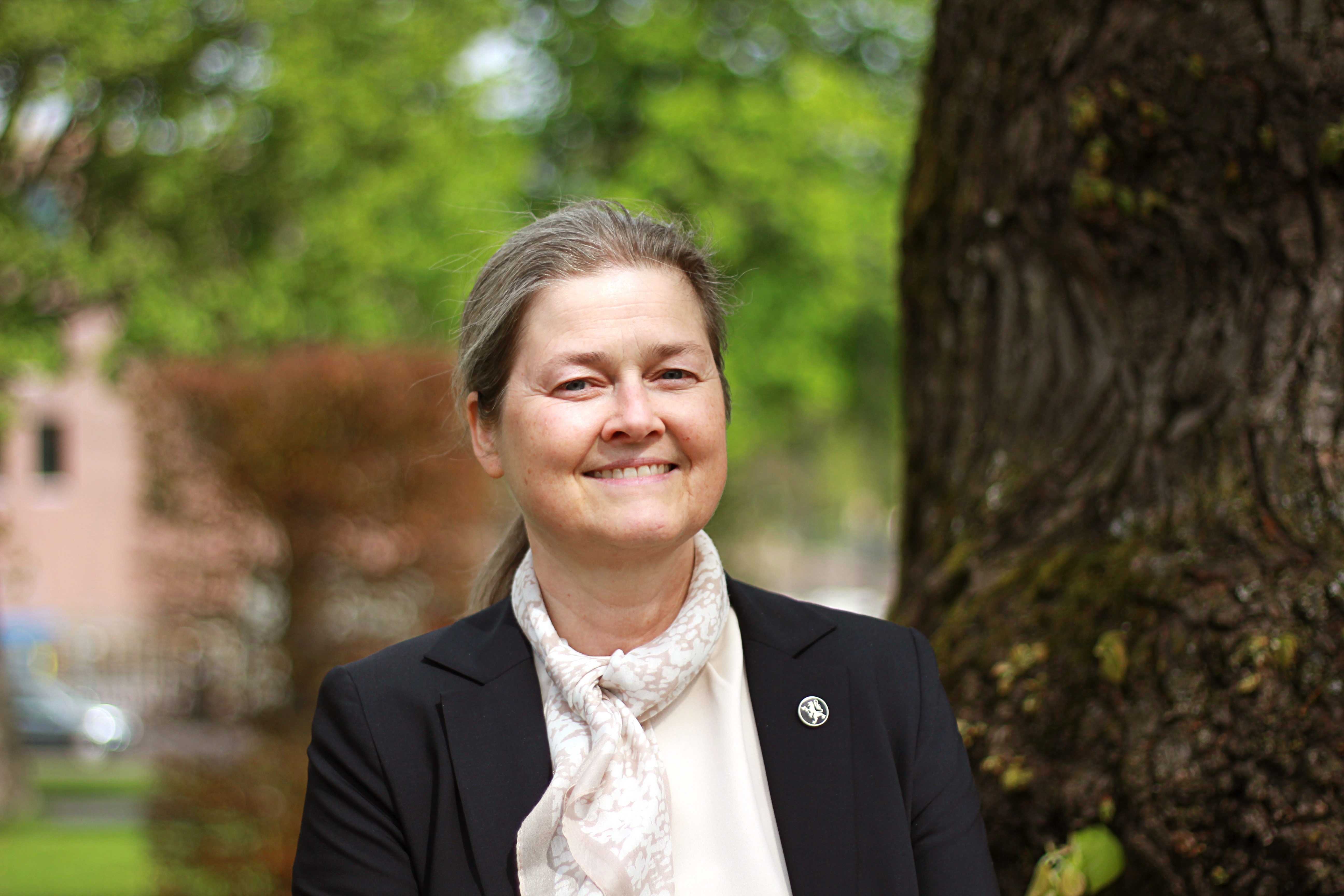 Grethe Helgås, direktør i miljøavdelingen i Statsforvalteren i Vestfold og Telemark. Foto: Sahra Tysse / Statsforvalteren i Vestfold og Telemark. Bilde av Grethe Helgås, direktør i miljøavdelingen i Statsforvalteren i Vestfold og Telemark.