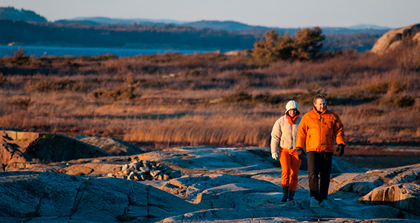 Høstens vakreste eventyr er i gang, her fra Moutmarka. Foto: Birgit Brosø Høstens vakreste eventyr er i gang, her fra Moutmarka. Foto: Birgit Brosø
