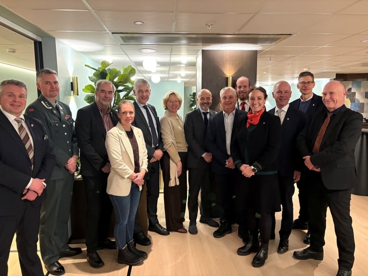 Deltagere på møtet