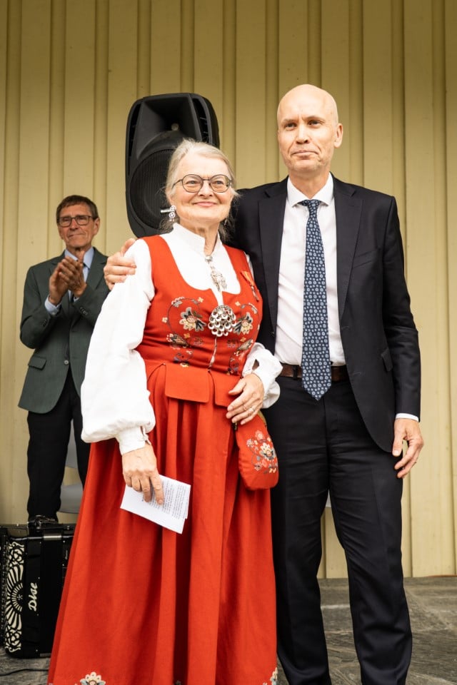 Helle Hundevadt og Sigurd Tremoen