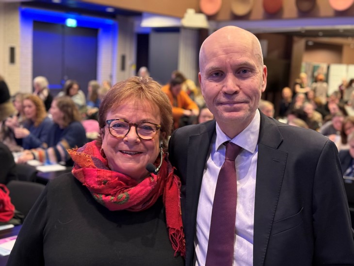 Reidun Hov og Sigurd Tremoen.