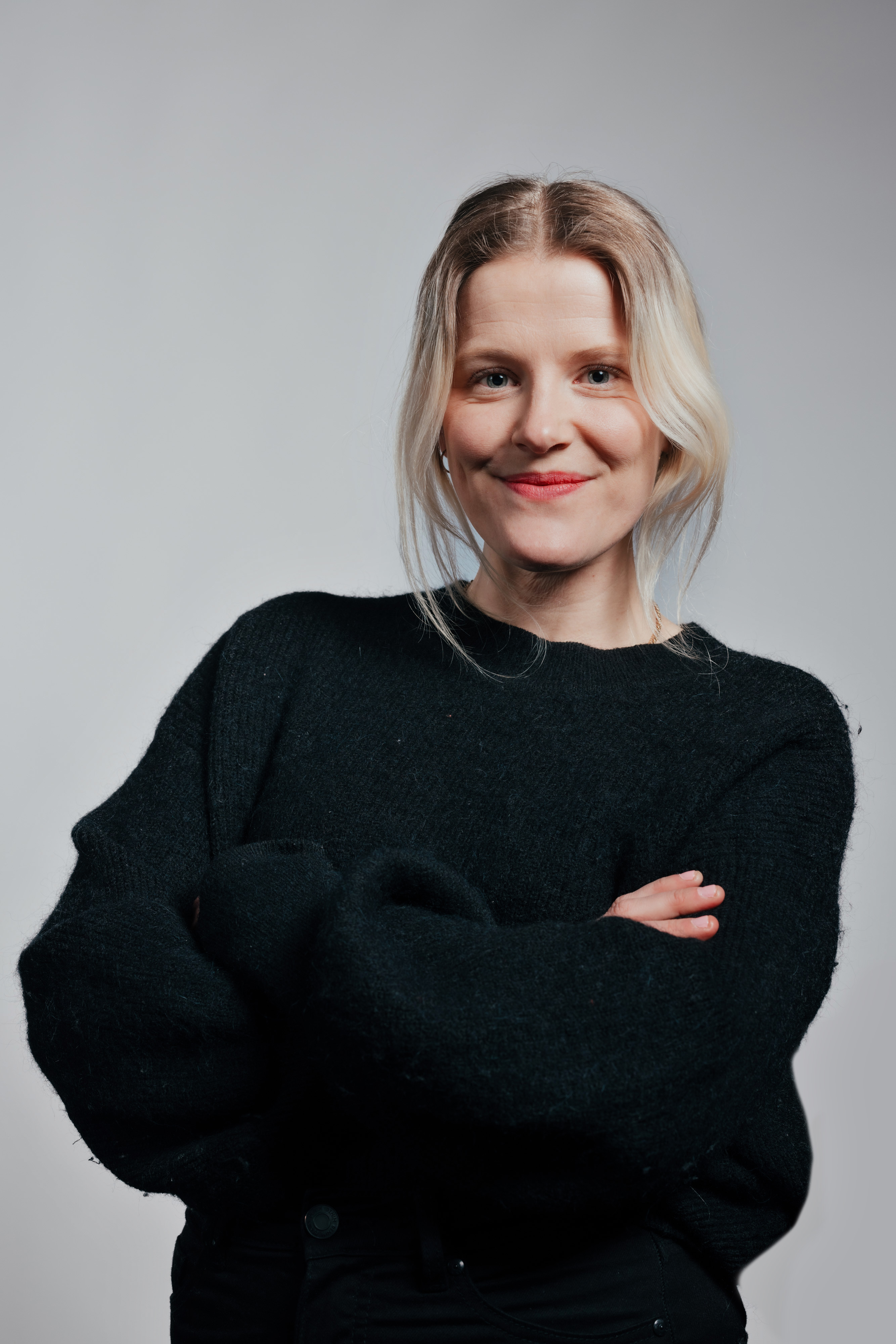 Bildet viser portrett av Birgitte Fjørtoft