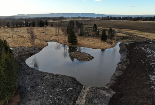 Ny dam i Stange kommune