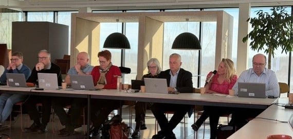 Deltagere på dialogmøte i Kongsvingerregionen 4. mars 2026