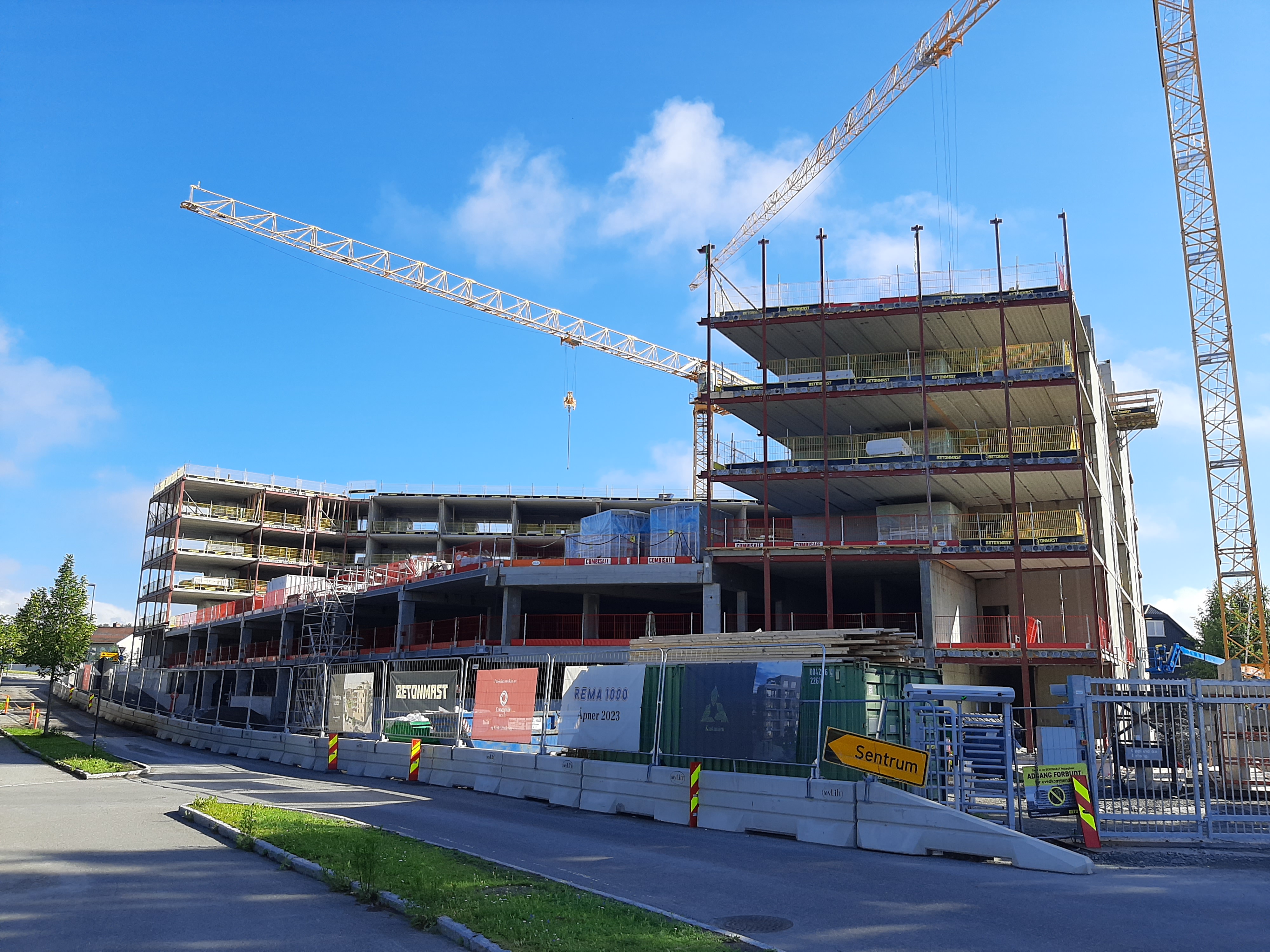 Statsforvalteren i Innlandet Byggeplass. Foto.
