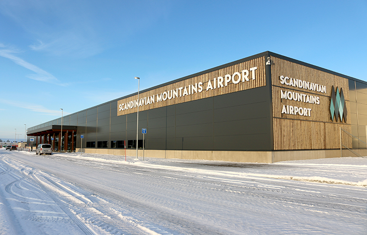 Foto: Scandinavian Mountains Airport.