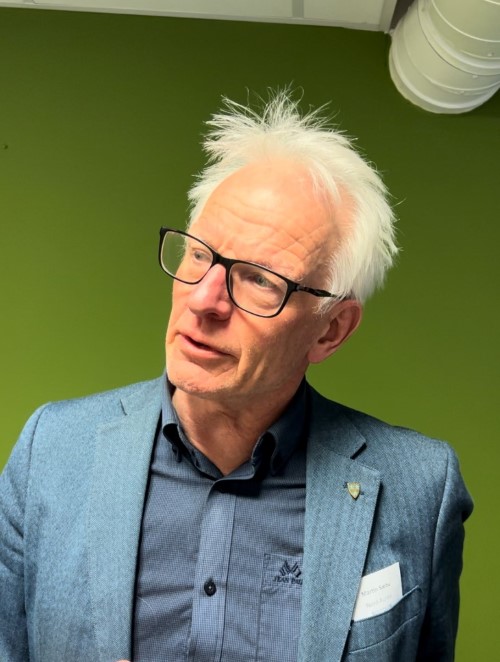 Foto: Lisbeth B. Huse. Kommunedirektør Martin Sæbu