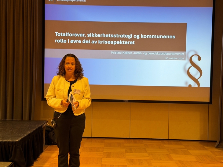 Statssekretær Justis- og beredskapsdepartementet Kristine Kallset