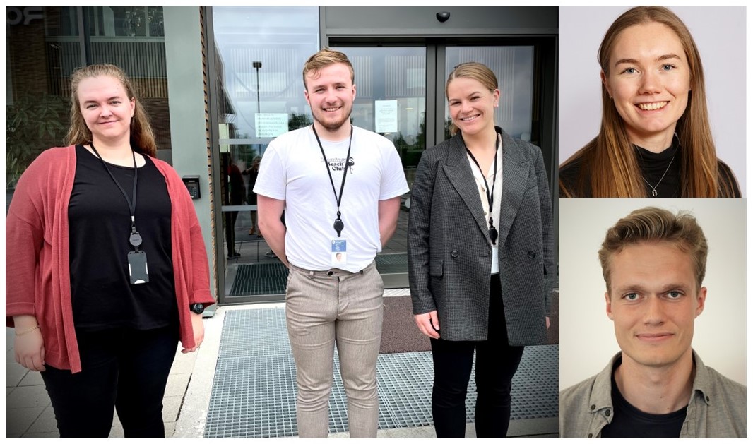 Statsforvalteren i Innlandet ansetter hvert år sommervikarer. Nå er de på plass på Hamar og Lillehammer. Foto: Statsforvalteren i Innlandet. Statsforvalteren i Innlandet ansetter hvert år sommervikarer. Nå er de på plass på Hamar og Lillehammer.